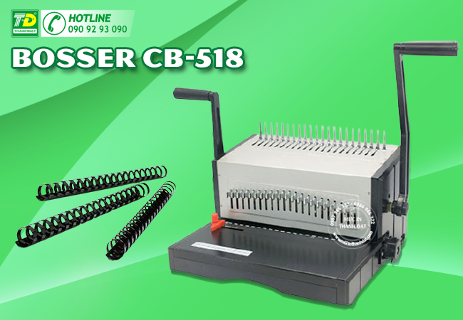 Máy Đóng Lò Xo Nhựa Bosser CB-518