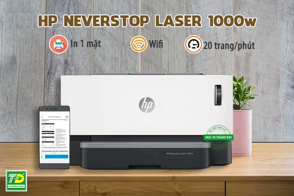 Máy in HP Neverstop Laser 1000w