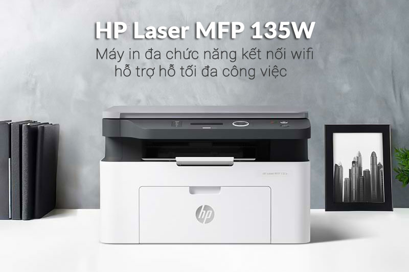 Máy In HP Laser MFP 135W
